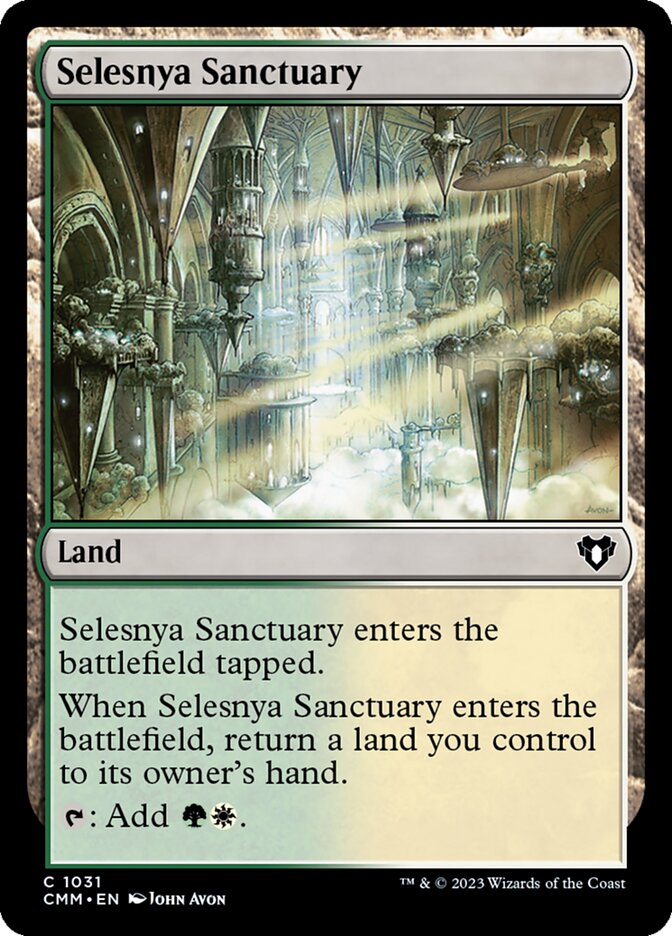 Selesnya Sanctuary (1031) - Commander Masters (CMM)