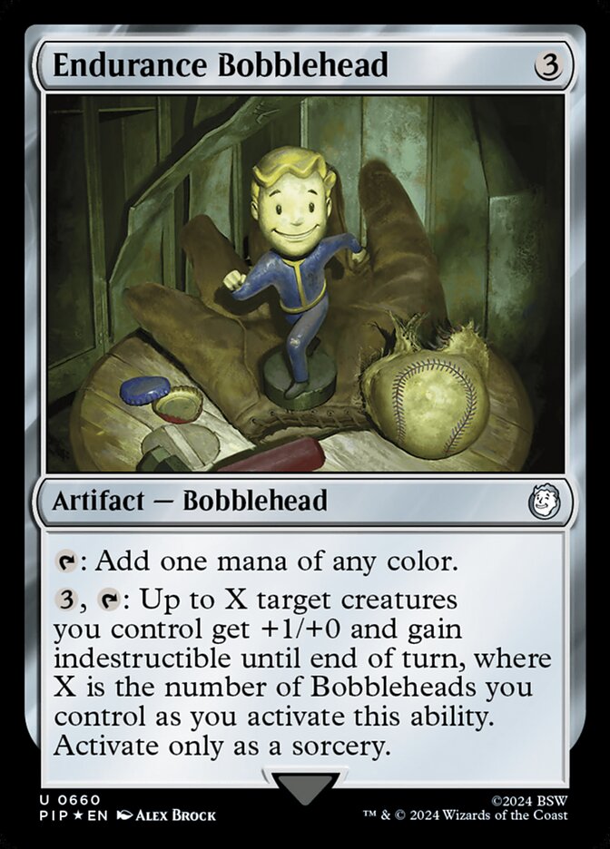 Endurance Bobblehead - [Surge Foil] Fallout (PIP)