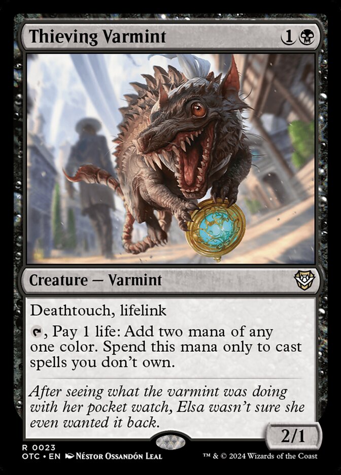 Thieving Varmint (23) - Outlaws of Thunder Junction Commander (OTC)