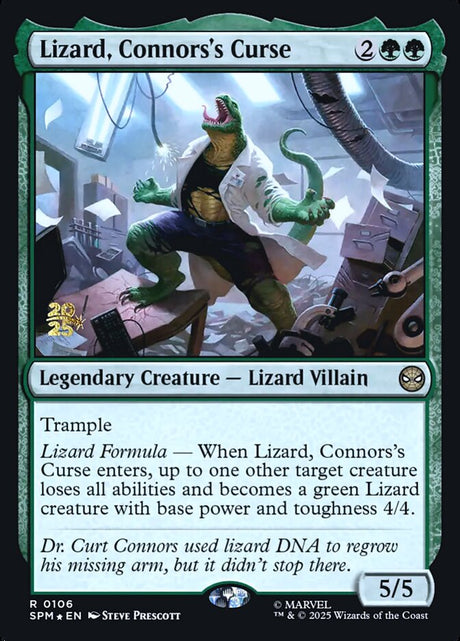 Lizard, Connors's Curse (106s) - Marvel's Spider-Man Promos (PSPM)