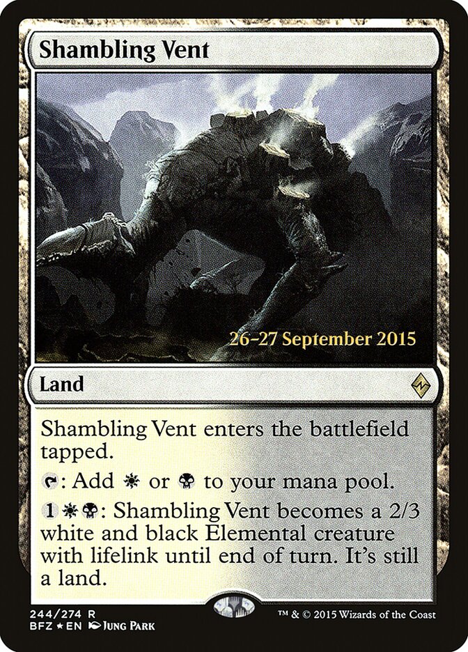 Shambling Vent (244s) - Battle for Zendikar Promos (PBFZ)