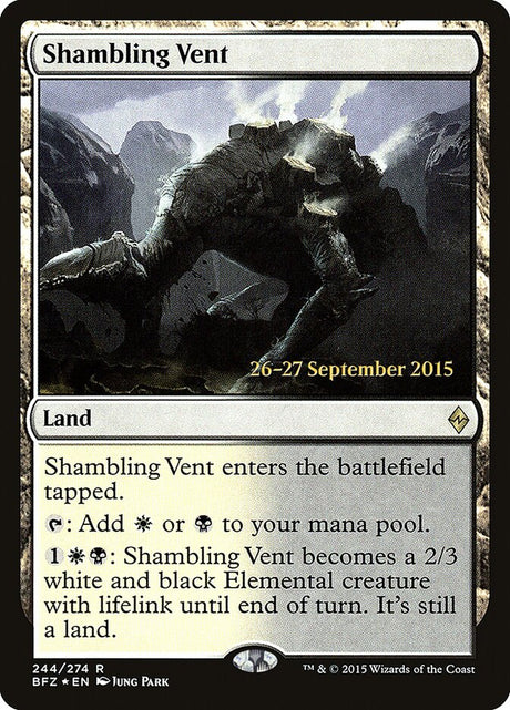 Shambling Vent (244s) - Battle for Zendikar Promos (PBFZ)