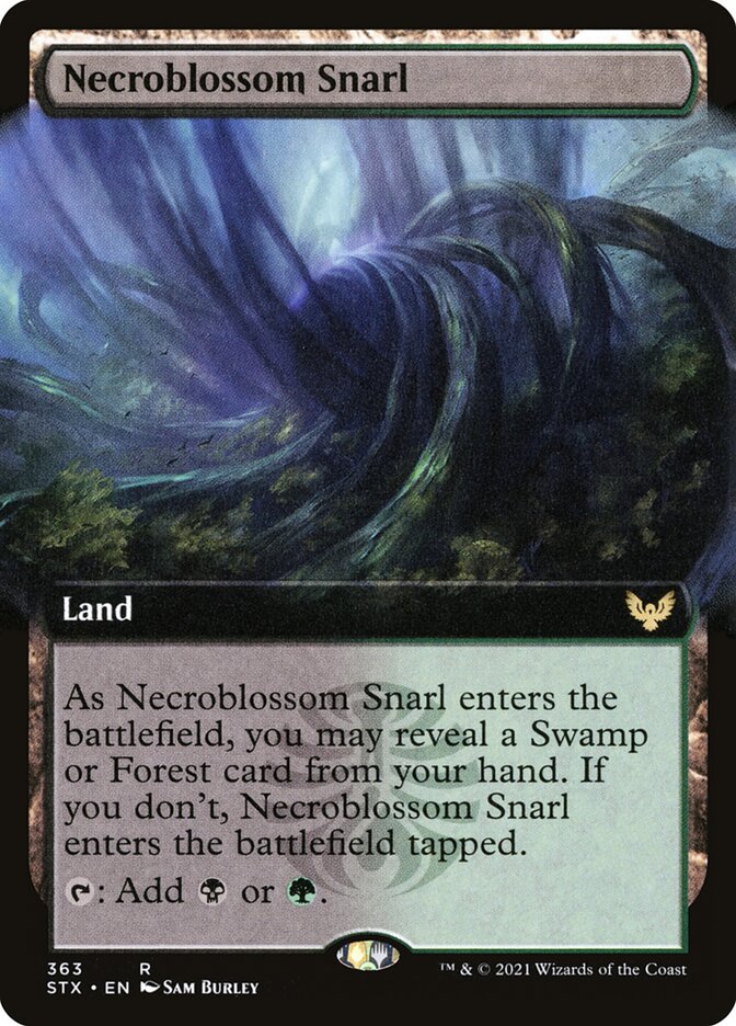 Necroblossom Snarl (363) - Strixhaven: School of Mages (STX)
