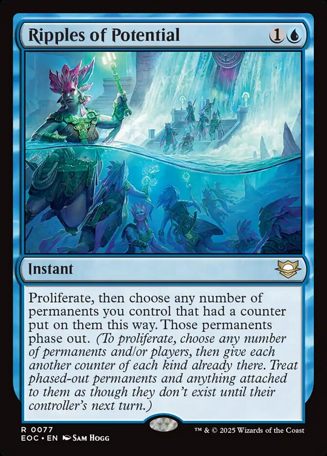 Ripples of Potential (77) - Edge of Eternities Commander (EOC)