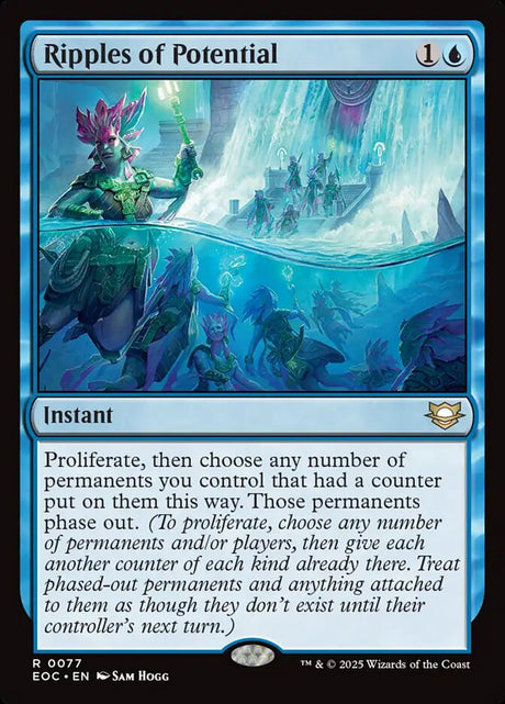 Ripples of Potential (77) - Edge of Eternities Commander (EOC)
