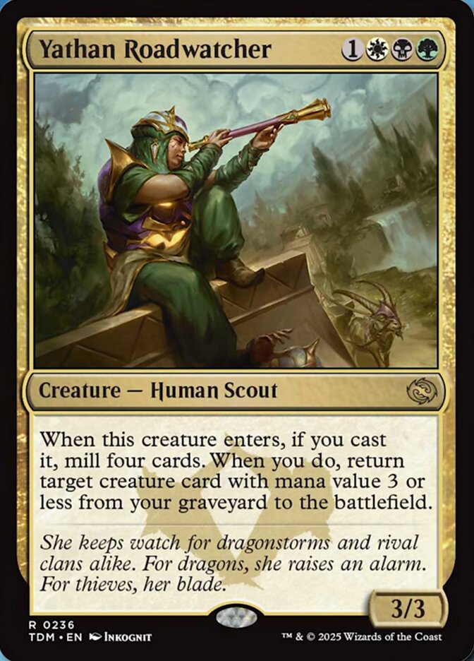 Yathan Roadwatcher (236) - [Foil] Tarkir: Dragonstorm (TDM)