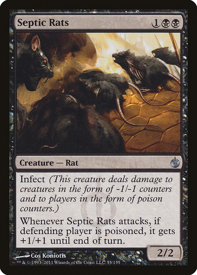 Septic Rats (55) - Mirrodin Besieged (MBS)