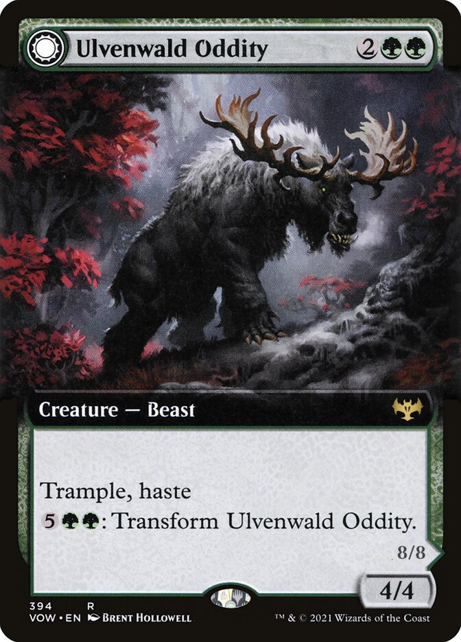Ulvenwald Oddity // Ulvenwald Behemoth (394) - Innistrad: Crimson Vow (VOW)