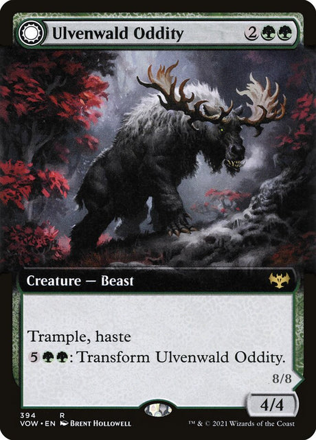 Ulvenwald Oddity // Ulvenwald Behemoth (394) - Innistrad: Crimson Vow (VOW)