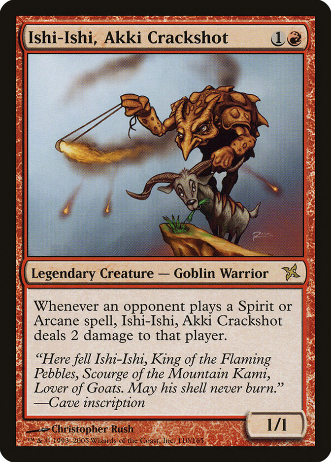 Ishi-Ishi, Akki Crackshot (110) - Betrayers of Kamigawa (BOK)