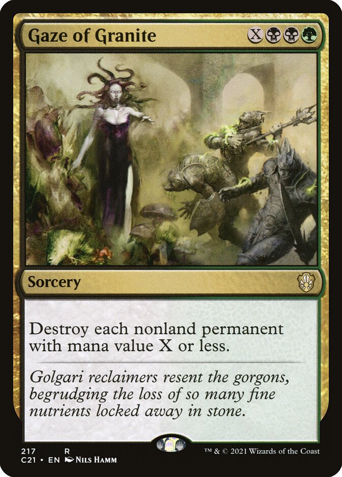 Gaze of Granite (217) - Commander 2021 (C21)