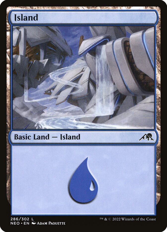 Island (286) - Kamigawa: Neon Dynasty (NEO)