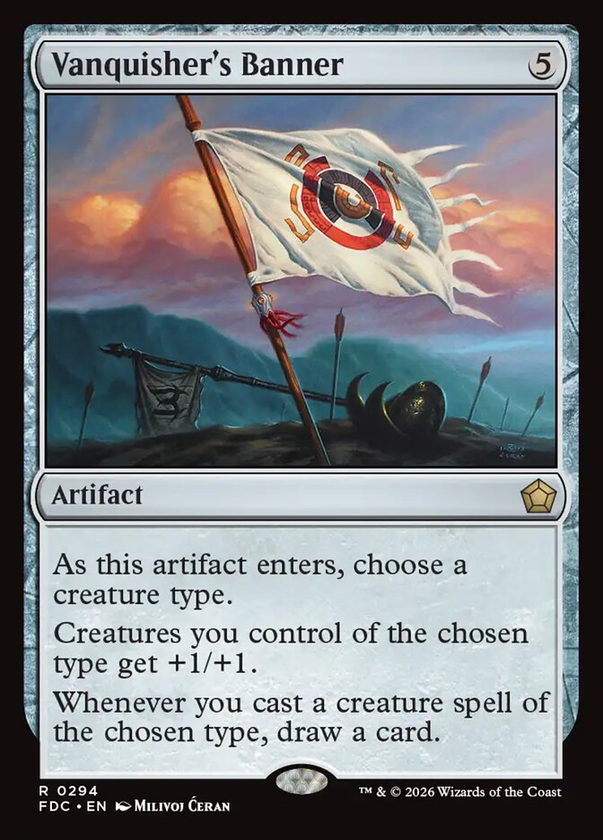 Vanquisher's Banner (294) - Foundations Commander (FDC)