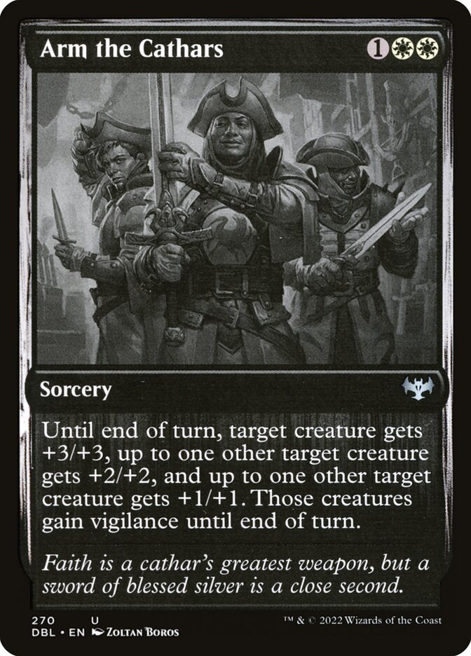 Arm the Cathars - [Foil] Innistrad: Double Feature (DBL)