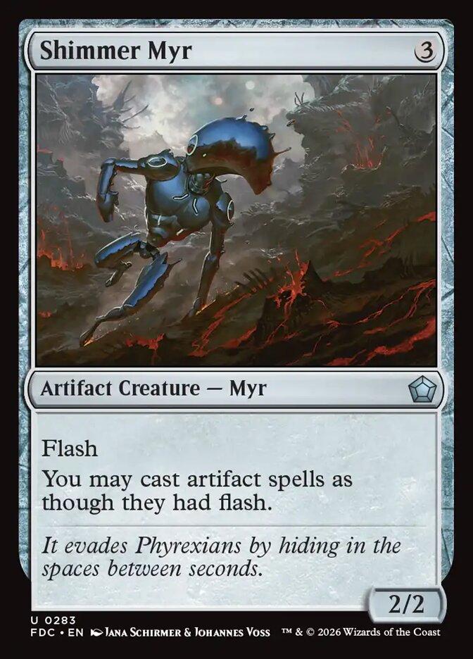 Shimmer Myr (283) - Foundations Commander (FDC)