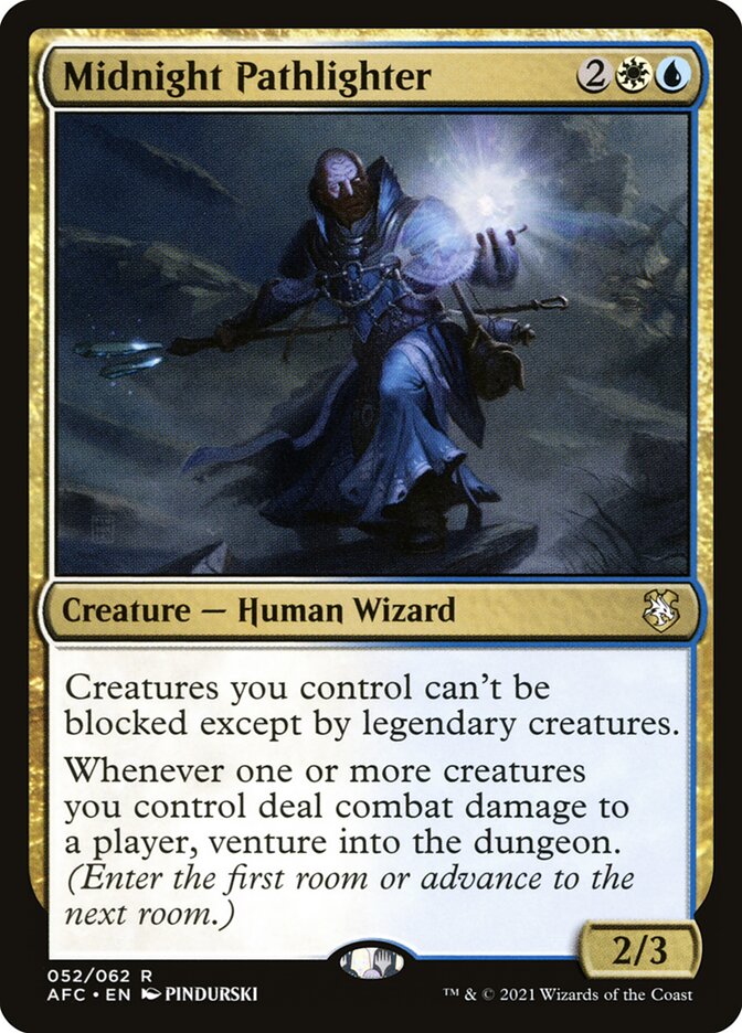 Midnight Pathlighter (52) - Forgotten Realms Commander (AFC)