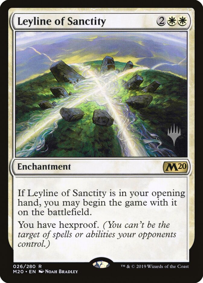 Leyline of Sanctity (26p) - Core Set 2020 Promos (PM20)