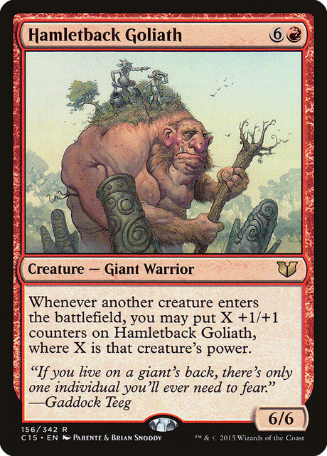 Hamletback Goliath (156) - Commander 2015 (C15)