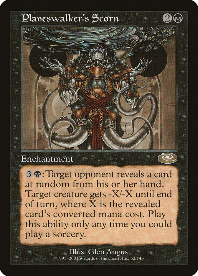 Planeswalker's Scorn (52) - Planeshift (PLS)