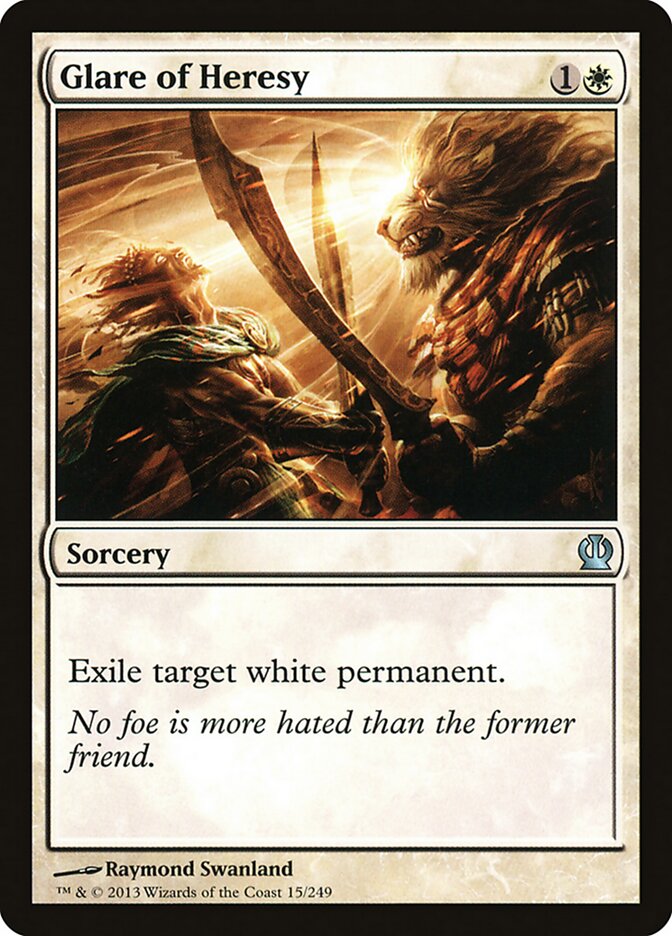 Glare of Heresy (15) - Theros (THS)