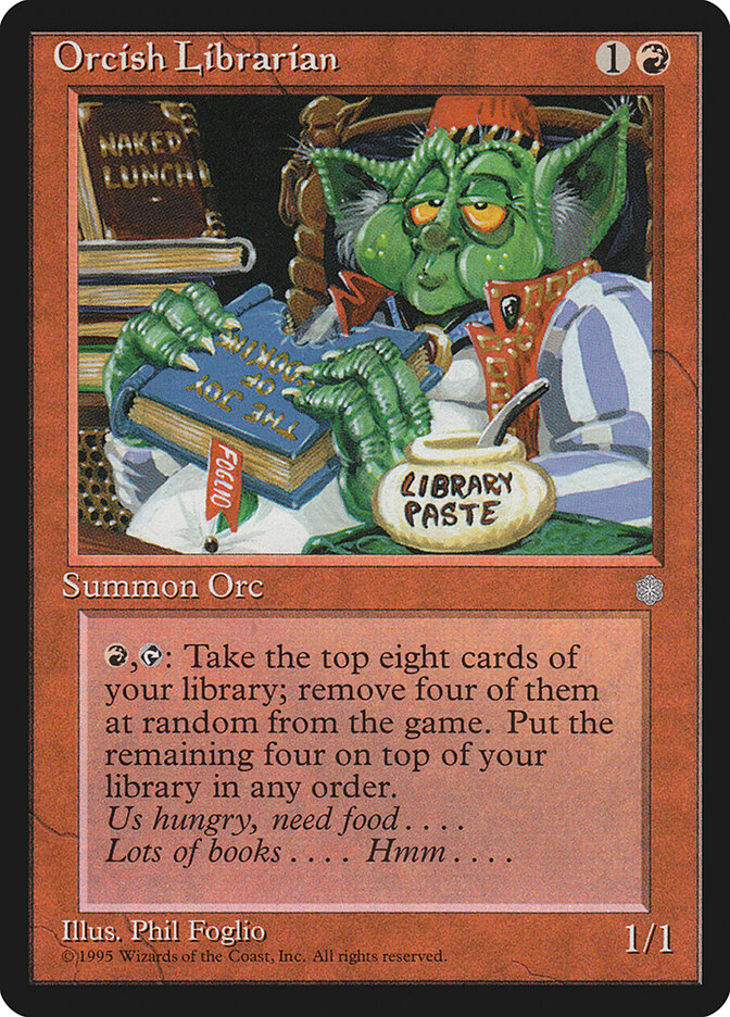 Orcish Librarian (209) - Ice Age (ICE)