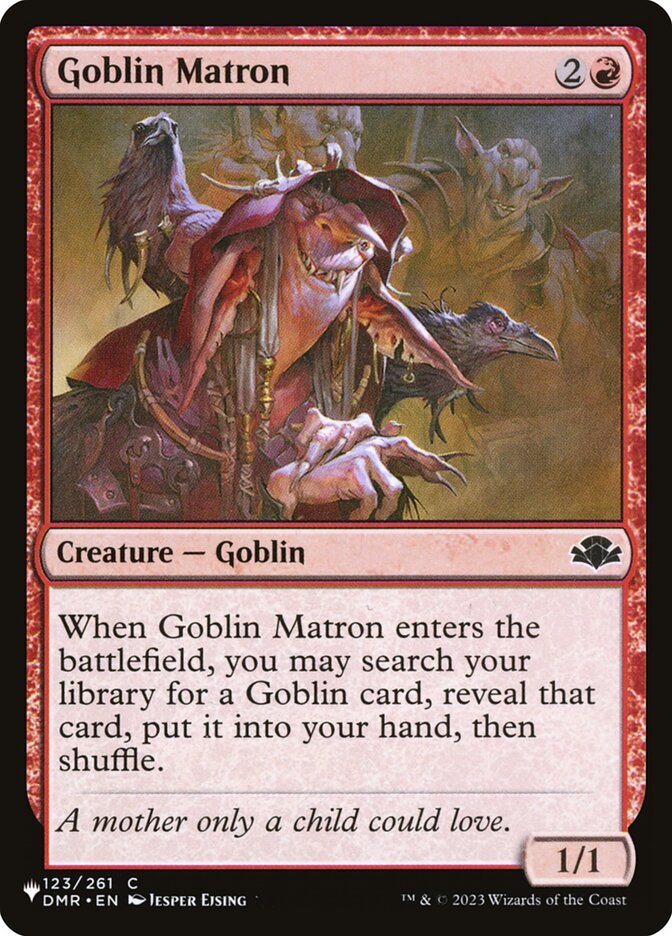 Goblin Matron (DMR-123) - The List (PLST)