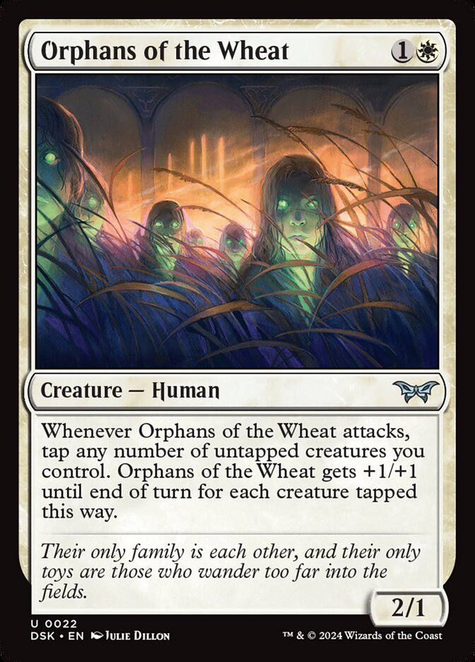 Orphans of the Wheat - [Foil] Duskmourn: House of Horror (DSK)