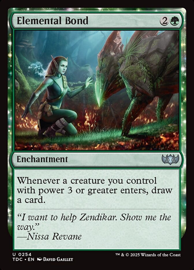 Elemental Bond (254) - Tarkir: Dragonstorm Commander (TDC)