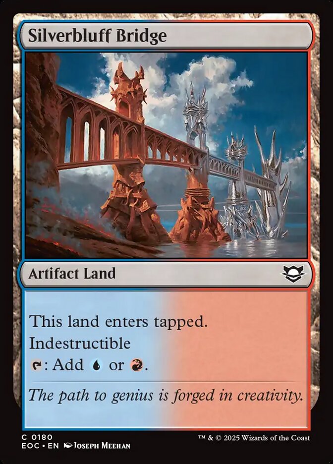 Silverbluff Bridge (180) - Edge of Eternities Commander (EOC)