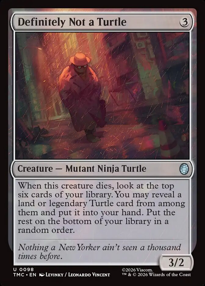 Definitely Not a Turtle (98) - Teenage Mutant Ninja Turtles Eternal (TMC)