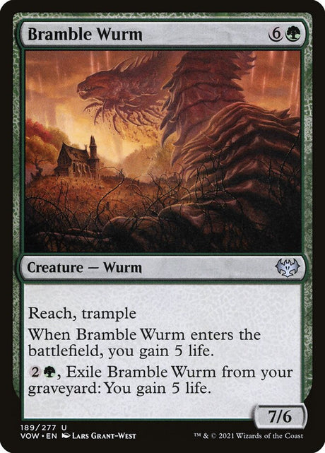 Bramble Wurm (189) - Innistrad: Crimson Vow (VOW)