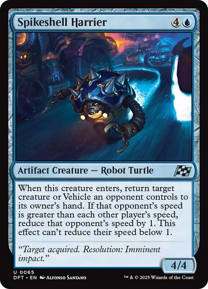 Spikeshell Harrier - [Foil] Aetherdrift (DFT)