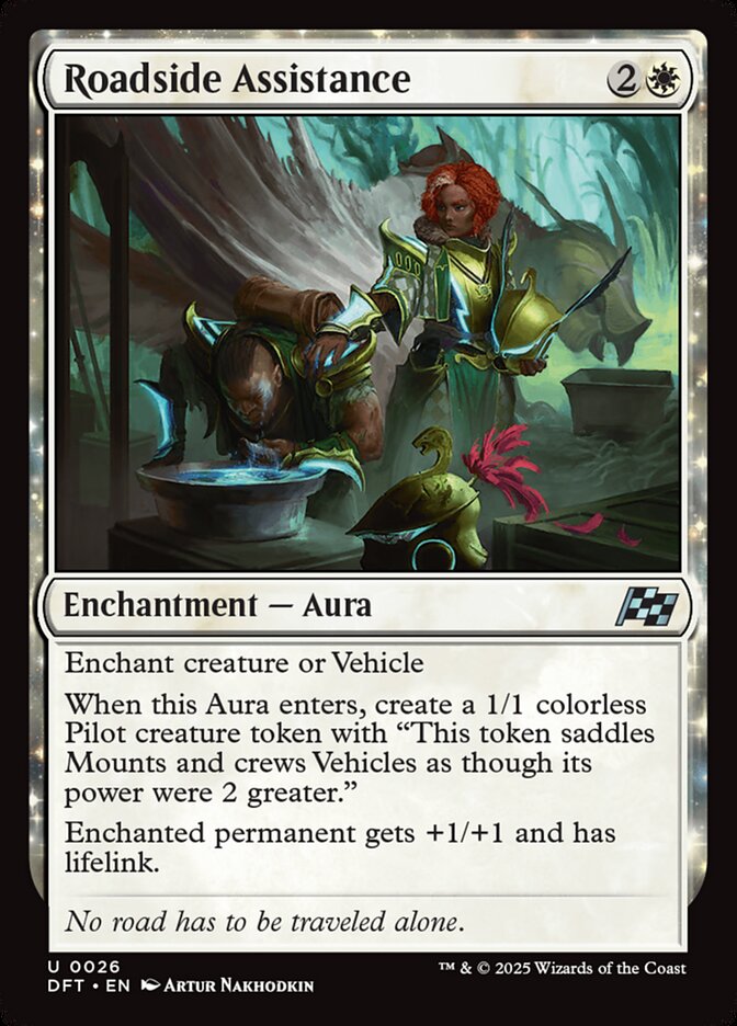 Roadside Assistance - [Foil] Aetherdrift (DFT)