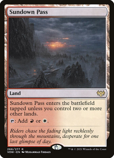 Sundown Pass (266) - Innistrad: Crimson Vow (VOW)