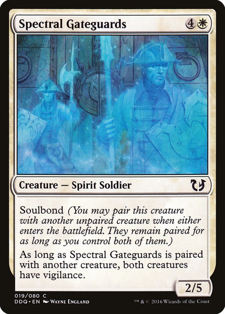 Spectral Gateguards (19) - Duel Decks: Blessed vs. Cursed (DDQ)