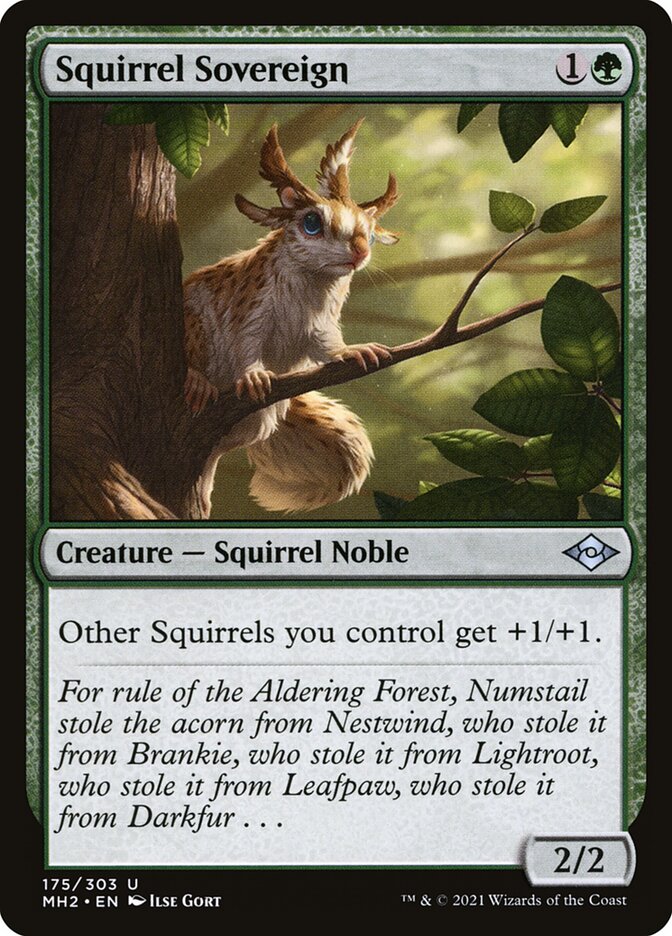 Squirrel Sovereign (175) - Modern Horizons 2 (MH2)