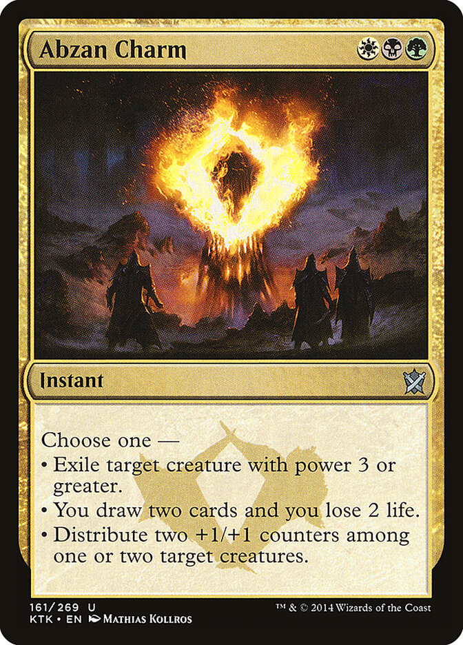 Abzan Charm (161) - Khans of Tarkir (KTK)