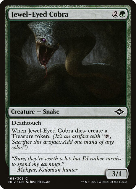 Jewel-Eyed Cobra (168) - Modern Horizons 2 (MH2)