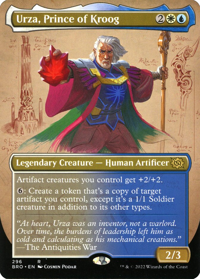 Urza, Prince of Kroog (296) - The Brothers' War (BRO)