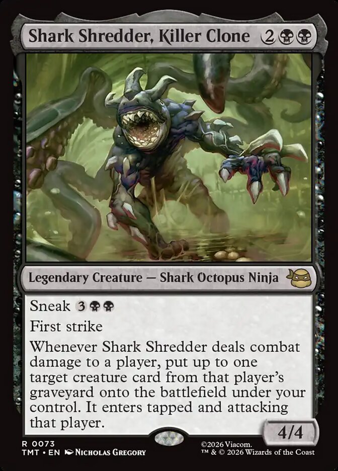 Shark Shredder, Killer Clone (73) - Teenage Mutant Ninja Turtles (TMT)