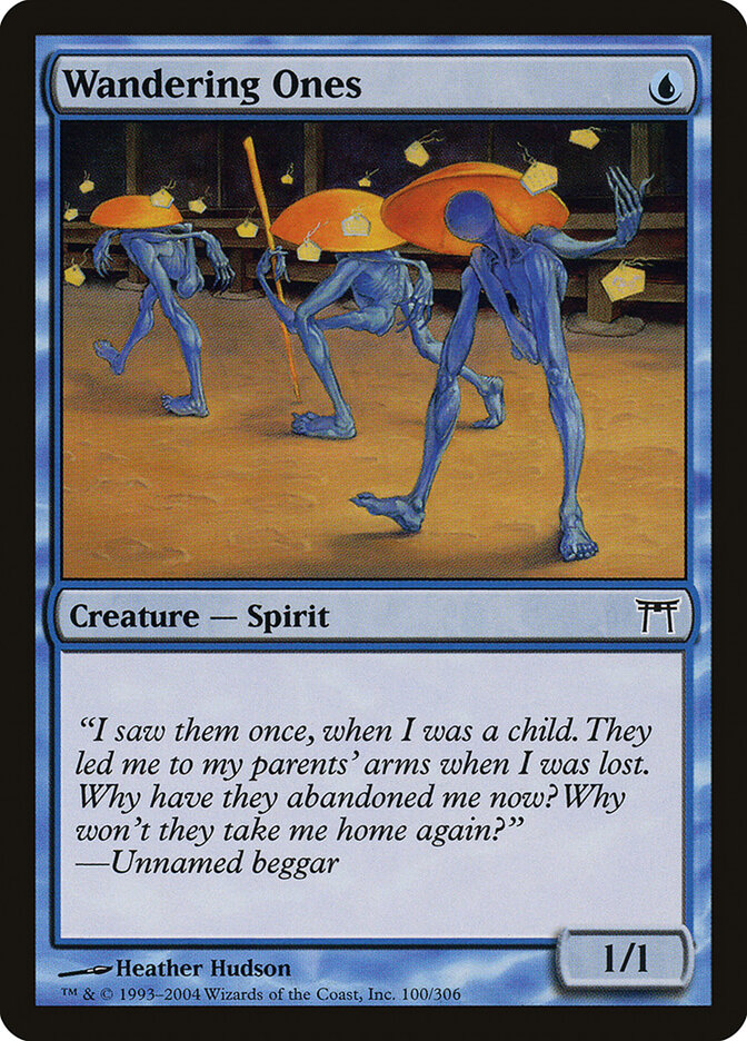 Wandering Ones (100) - Champions of Kamigawa (CHK)