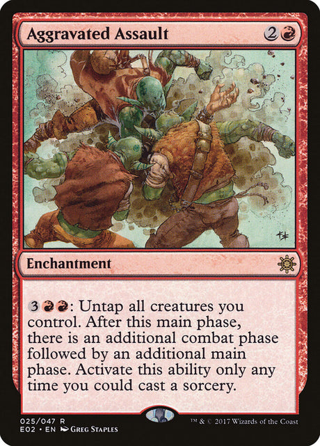 Aggravated Assault (25) - Explorers of Ixalan (E02)