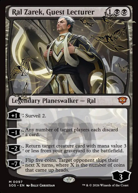 Ral Zarek, Guest Lecturer (97) - Secrets of Strixhaven (SOS)