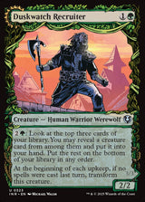 Duskwatch Recruiter // Krallenhorde Howler (323) - Innistrad Remastered (INR)