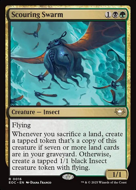 Scouring Swarm (16) - Edge of Eternities Commander (EOC)