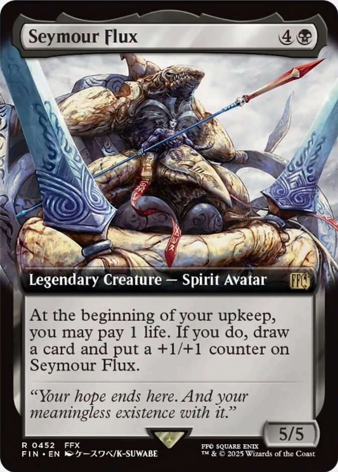 Seymour Flux (452) - [Foil, Extended Art] Final Fantasy (FIN)