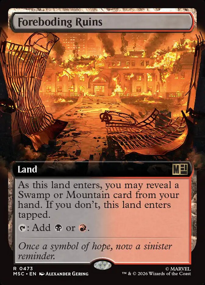 Foreboding Ruins (473) - Marvel Super Heroes Commander (MSC)