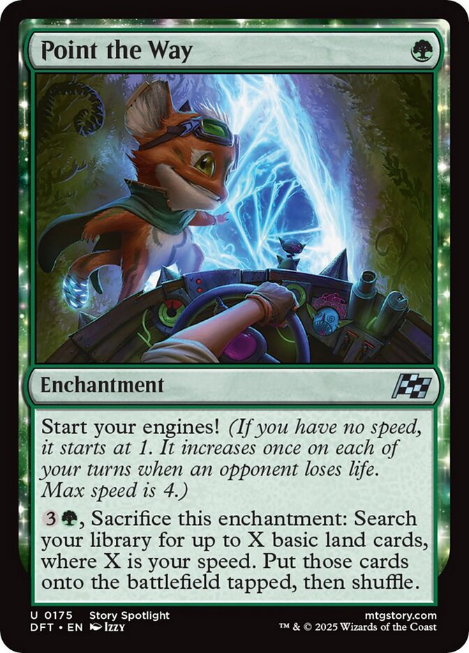 Point the Way - [Foil] Aetherdrift (DFT)