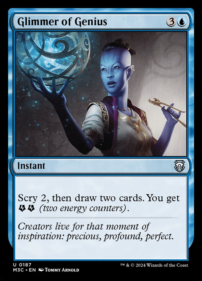 Glimmer of Genius - Modern Horizons 3 Commander (M3C)