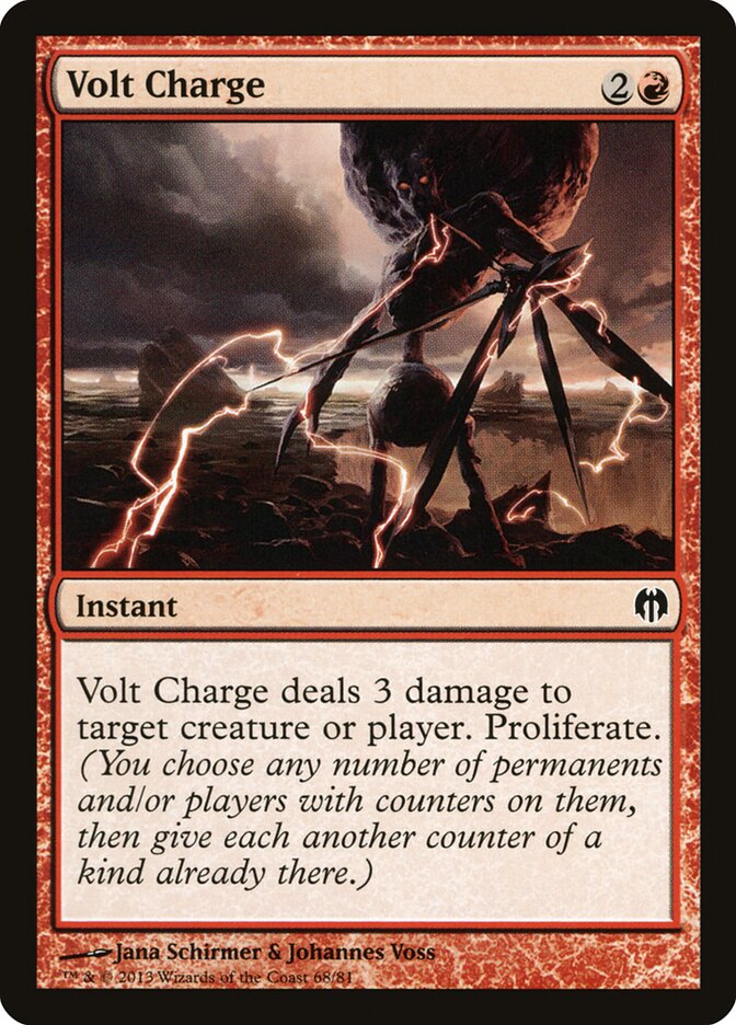 Volt Charge (68) - Duel Decks: Heroes vs. Monsters (DDL)